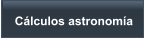 Cálculos astronomía